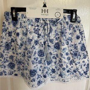 Haute Hippie Floral Print Shorts